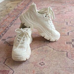 Zara Off-White girl's Chunky Sneakers